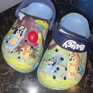 Bluey Crocs (Toddler size 6)